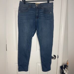 DEMOCRACY “Ab” Solution Woman’s Skinny Jeans Medium Wash‎ Size 14